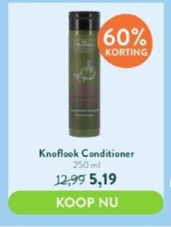 Holland & Barrett Knoflook conditioner 250 ml aanbieding