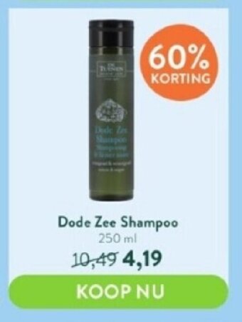 Holland & Barrett Dode zee shampoo 250 ml aanbieding
