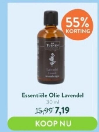 Holland & Barrett Essentiele olie lavendel 30 ml aanbieding