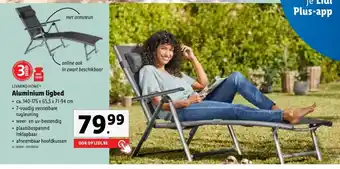 Lidl Livarno home aluminium ligbed aanbieding