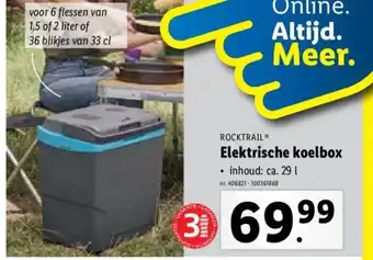 Lidl Rocktrail elektrische koelbox 29L aanbieding