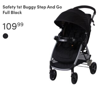 Baby & Tiener Safety 1st Buggy Step And Go Full Black aanbieding