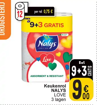 Cora Nalys keukenrol love aanbieding