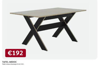 Crack Tafel medoc aanbieding