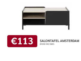 Salontafel amsterdam