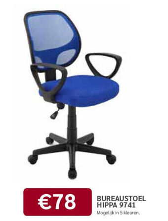 Crack Bureaustoel hippa 9741 aanbieding