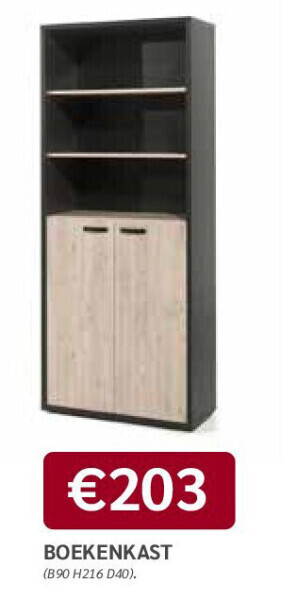 Crack Boekenkast aanbieding