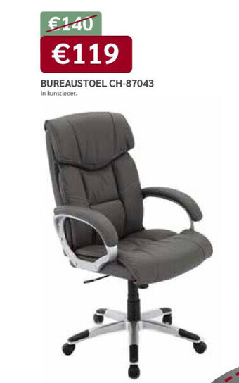 Crack Bureaustoel ch-87043 aanbieding