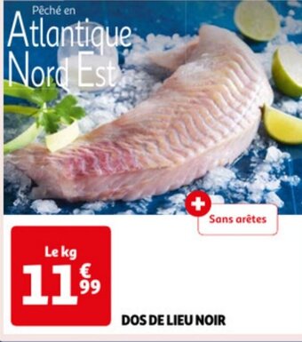 Auchan Dos De Lieu Noir aanbieding
