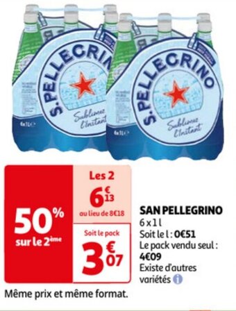 San Pellegrino 6 x 1L
