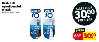 Kruidvat Oral-B iO opzetborstel 6-pak aanbieding