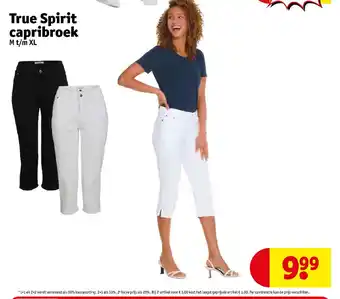 Kruidvat True spirit capribroek aanbieding