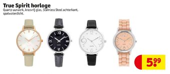Kruidvat True spirit horloge aanbieding