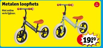 Kruidvat Metalen loopfiets aanbieding