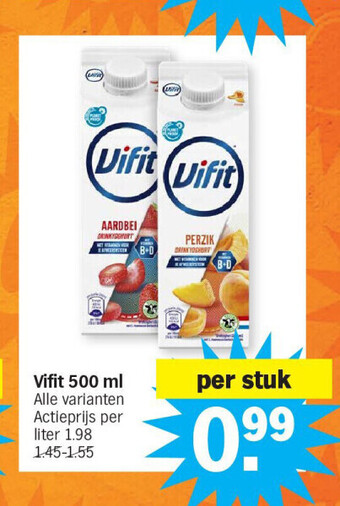Albert Heijn Vifit 500 ml aanbieding