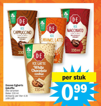 Albert Heijn Douwe egberts ijskoffie aanbieding