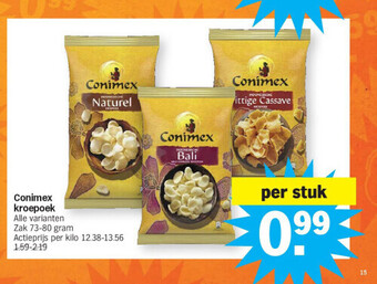 Albert Heijn Conimex kroepoek aanbieding