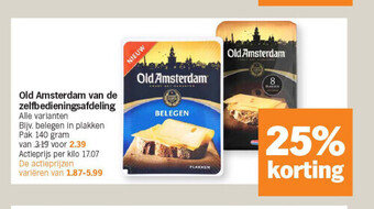Albert Heijn Old amsterdam van de zelfbedieningsafdeling aanbieding