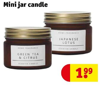 Kruidvat Mini jar candle aanbieding