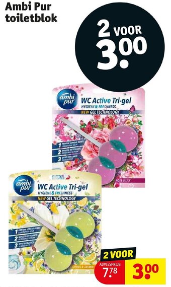 Kruidvat Ambi pur toiletblok aanbieding