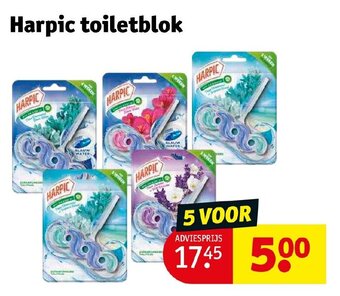 Kruidvat Harpic toiletblok aanbieding