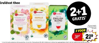 Kruidvat Kruidvat Thee aanbieding