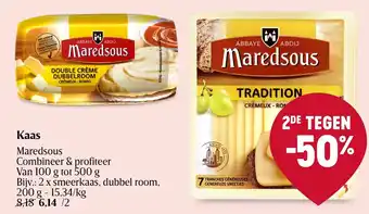Delhaize Maredsous Kaas aanbieding