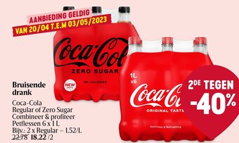 Delhaize Coca-Cola Bruisende Drank aanbieding