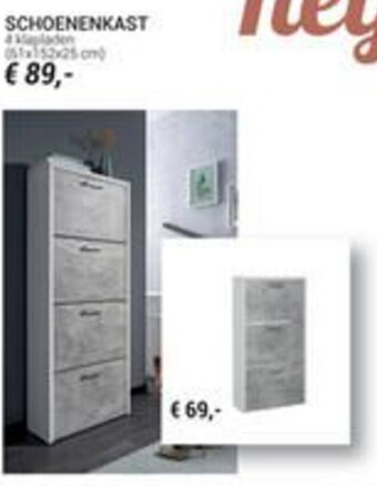 Meubelen Jonckheere Schoenenkast aanbieding