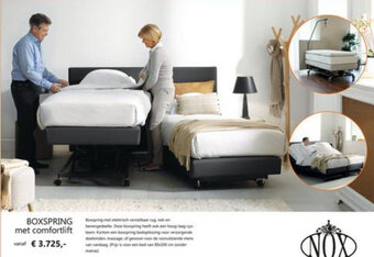Meubelen Jonckheere Boxspring met comfortlift aanbieding