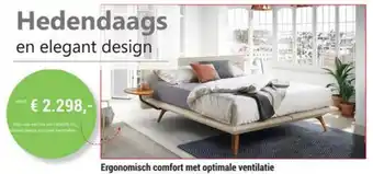 Ergonomisch comfort met optimale ventilatie