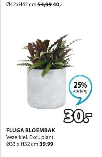 Jysk Fluga bloembak aanbieding
