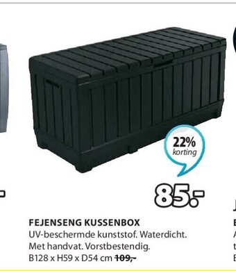 Jysk Fejenseng kussenbox aanbieding