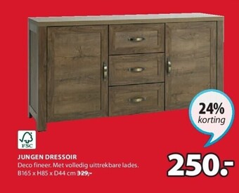 Jysk Jungen dressoir aanbieding