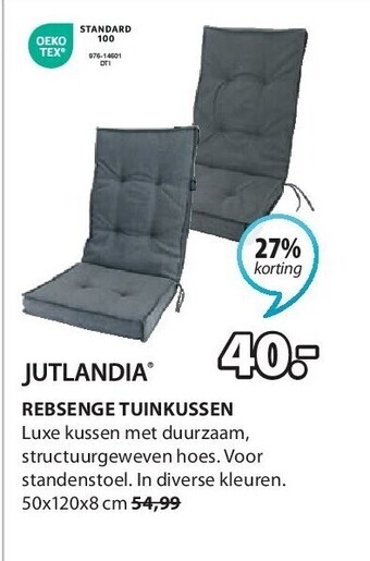 Jysk Rebsenge tuinkussen aanbieding