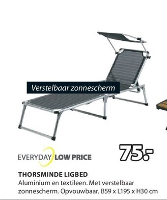 Jysk Thorsminde ligbed aanbieding