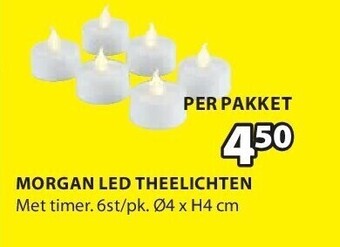 Morgan led theelichten