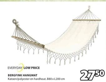 Jysk Bergfink hangmat aanbieding