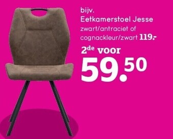 Leen Bakker Eetkamerstoel jesse aanbieding