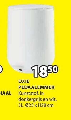 Jysk Oxie pedaalemmer aanbieding