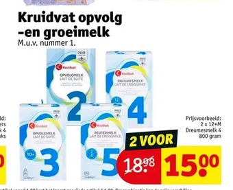 Kruidvat Kruidvat midpack luiers en luierbroekjes aanbieding