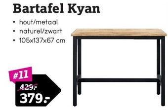 Bartafel kyan