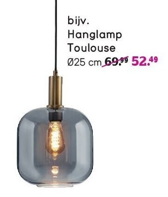 Leen Bakker Hanglamp toulouse aanbieding