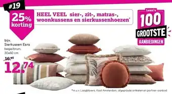 Leen Bakker Sierkussen esra aanbieding