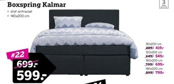 Leen Bakker Boxspring kalmar aanbieding