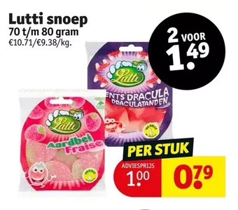 Lutti snoep