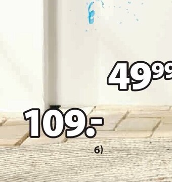 Jysk Sandeltre tapijt aanbieding