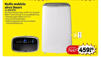 Kruidvat Nedis mobiele airco smart aanbieding