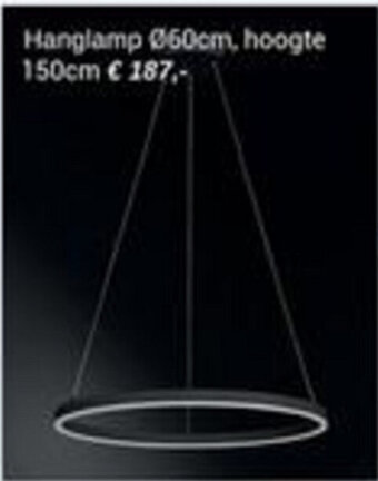 Meubelen Jonckheere Hanglamp aanbieding
