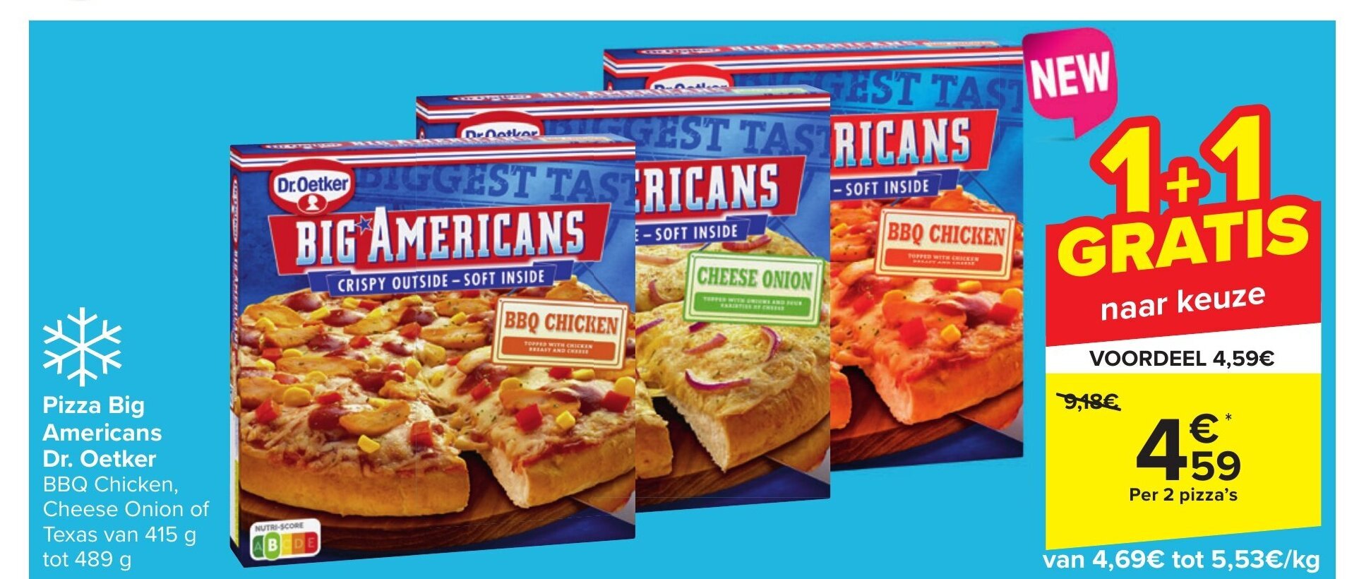 Dr Oetker Big American Pizza Bbq Chicken www.promotiez.be